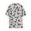 Camisa Casual de Manga Curta com Gola Aberta Estampada de Algodão Modal Misturado Masculina e Feminina Primavera e Outono 2025 477644