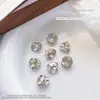 Joyería para uñas K9 ovalada sin base taladro de pila terminado explosiones de Little Red Book súper brillante bola de pila de huevo de paloma taladro para uñas