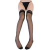 Lingerie Sexy Feminina Renda Transparente Meia Longa de Seda Meias para Coxa Traje de Comércio Exterior Europeu e Americano Rasgar Cabelo Manual