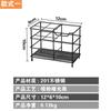 Soporte para cepillos de dientes, soporte de hierro sin perforaciones para cepillos de dientes, estante de almacenamiento para lavado de baño, soporte para cepillos de dientes eléctricos de escritorio para baño