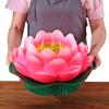 Lámpara de loto vela loto flotante agua color rojo loto rico también deseo hogar lámpara larga mantequilla fabricantes