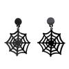 Joyería transfronteriza europea y americana exagerada retro aretes de calabaza Halloween aretes divertidos de fantasma aretes