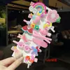 Grampo de Cabelo Infantil para Meninas, Presilha para Franja Lateral, Presilha Bb Fofa da Moda, Presilha Bico de Pato, Acessório Super Adorável para Cabelo de Bebê