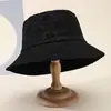 Novo Chapéu de Pescador Feminino Outono e Inverno Estampado à Prova de Vento Chapéu Balde Fashionável Versátil Casual para Exterior