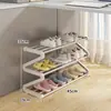 Zapatero Multicapa para Entrada, Solución de Almacenamiento de Zapatos para Puerta, Zapatero Económico para Estudiantes, Soporte de Zapatos Sencillo para Vivienda de Alquiler