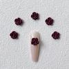 Internet Celebrant Hot Selling Explosões Uplum Molho Material Bag Nail Jewelry DIY Butterfly Camellia Rosa Acessórios para unhas