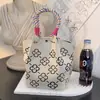 251 Modelos de Bolsas Quadradas Pequenas Populares Transfronteiriças, Bolsas de Lanche de Tricô Portáteis de Grande Capacidade para o Trabalho, Deslocamento e Sacolas de Presente