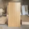 Estante Colgante de Tablero Perforado de Madera Maciza Estante de Pared Estante de Almacenamiento de Madera Estante de Pared Creativo para Almacenamiento
