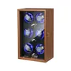 Cargador de Relojes, Agitador de Relojes, Cargador de Relojes Giratorio en Stock, Agitador Eléctrico Mecánico de Relojes de Seis Posiciones, Caja de Relojes, Reloj para Hombre