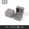 Directo de Fábrica Caja de Joyería de Tela Larga de Felpa de Ocho Lados Empaque para Anillo Pulsera Collar Adorno En Stock Venta al por Mayor