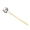 Llave lateral para desagüe de inodoro transfronterizo de comercio exterior, accesorios para tanque de agua, interruptor de descarga, piezas de inodoro dividido antiguo