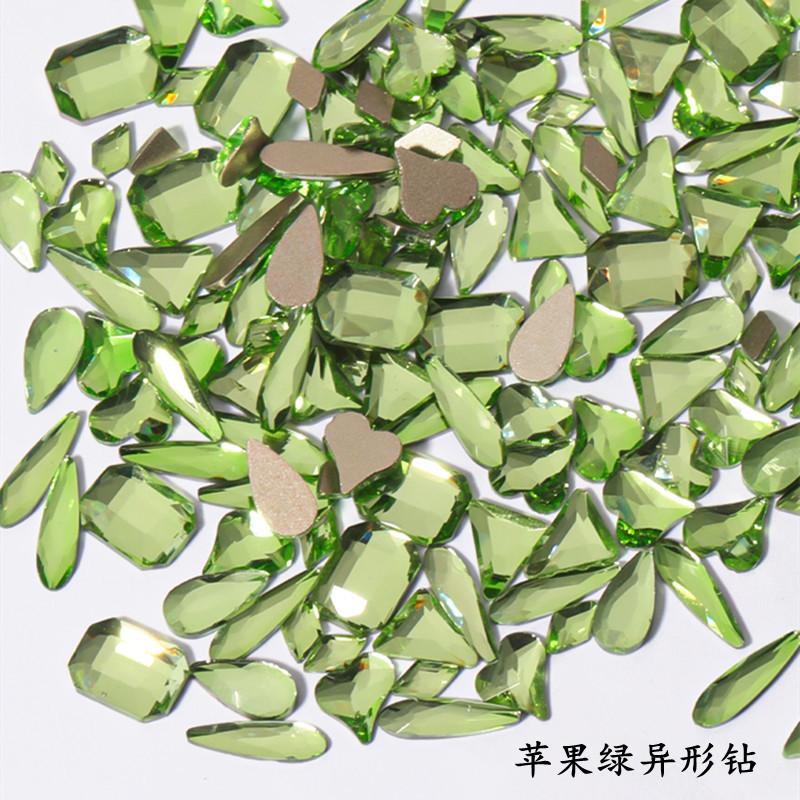 苹果绿异形钻混装【100颗】.jpg