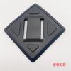 Accesorios para Bolsos de Plástico Almohadilla para Hombro Cuadrada Costura Alfombrilla Antideslizante PVC Almohadilla para Hombro de Costura Cuadrada de 1 Pulgada Goma Blanda Budge