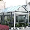 Instalación de solárium invernadero de vidrio solárium de jardín solárium de vidrio hueco templado fábrica de solárium
