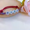 Pulsera de Plata Pura Paz y Alegría, Tamaño Ajustable, Sencilla, Elegante, Fresca, Refinada, Moderna, Versátil, Estilo Antiguo
