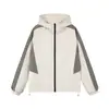 Venta al por mayor transfronteriza Otoño Nueva Sudadera con capucha Marca de moda Exterior Cortavientos Impermeable Holgada Versátil Chaqueta Reversible