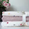 Juego de Cuatro Piezas de Gasa Grado A Materno e Infantil, Sábana Bajera y Funda Nórdica de Gasa de Doble Capa de Algodón Puro, Juego de Tres/Cuatro Piezas para Cama Individual/Doble