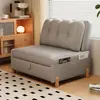 Sofá cama individual, extensible y plegable, doble propósito para apartamentos pequeños y balcones, multifuncional todo en uno
