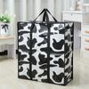 Bolsa para Empacar Equipaje de Ropa de Algodón Engrosado, Bolsa Portátil de Tela No Tejida para Guardar Ropa de Viaje, Bolsa Organizadora de Compras, Bolsa Tote