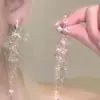 """Desciende la Diosa de la Belleza" - Belleza que Crea Atmósfera con Dulces Aretes de Borla para Mujer, Exquisitos Pinzas para Oreja tipo Mosquitero sin Perforación"""