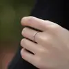 Anillo de plata Shenzhen s925 apertura ajustable temperamento retro desgastado plata tailandesa anillo de pez pequeño simple coreano adornos para mujer
