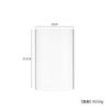 Copo de vela de duas pontas Copo de vela de aromaterapia de vidro transparente de borosilicato Copo de vela decorativo para atmosfera de hotel em casa de família