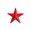 Broche de liga de tinta CCCP gota de óleo personalizado criativo broche retro soviético foice estrela de cinco pontas distintivo