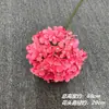 Coleção de Hortênsias 3D Flores Artificiais Flores Falsas Pequena Hortênsia para Exibição Modelo de Casamento Sala Decoração Suave Flores Artificiais