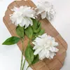 Três-cabeça lírio flor artificial flor artificial casamento casa celebração vestir-se ao ar livre hotel decoração fotografia adereços
