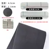 Atacado do Fabricante Acessórios de Elástico com Borda de Gancho Preto e Branco Elástico Liso Largo Plano 2,5 cm Elástico de Crochê Retardante de Chama