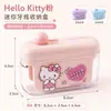 Caja de almacenamiento de hilo dental Sanrio, caja de plástico, portapalillos, caja de palillos con un toque de lujo ligero y alta gama, venta directa desde la fábrica de origen