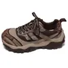Zapatillas de papá de gamuza con suela gruesa para mujer, nuevo estilo otoño 2026, doble cordón, versátiles, que aumentan la altura, zapatillas casuales para mujeres menudas