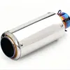 SC tubo de escape de calle frito chimenea silenciador interfaz de modificación de motocicleta coche deportivo calibre 51-60MM SC