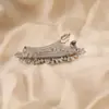 Acessórios de cabelo europeus e americanos grampo de cabelo retrô com strass flor de metal grampo de mola com pérola grampo de cabelo venda quente transfronteiriça Amazon