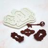 Molde de silicona para hornear chocolate, molde para hornear, molde para azúcar, molde para llave, molde para pastel, utensilios de cocina