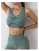 Comércio Exterior Transfronteiriço Cintura Alta Esportivo À Prova de Choque Yoga Fitness Bumbum de Pêssego Alta Elasticidade Respirável Absorvente de Suor Conjunto de Shorts