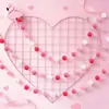 Venda Direta da Fábrica Tapeçarias Vermelhas, Brancas e Rosas para Sala, Quarto, Decoração de Parede de Fundo da Sala de Estar, Enfeites Pendentes para o Dia dos Namorados