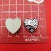 Oro y Plata Electroplateados Flor Estrella Estilo Pequeño Fragante Corazón Lazo Corbata DIY Plástico Accesorios Pasador Funda de Teléfono Materiales