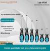 Conjunto de chave de fenda de escudo de aço Chave de fenda de manutenção doméstica Uma chave de fenda Phillips Chave de fenda Chave de fenda de desmontagem de computador Chave de fenda industrial