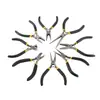 Pinzas para Joyería Pinzas Hechas a Mano Pinzas Mini Pinzas Multifuncionales de Punta Fina Herramienta de Pinzas de Punta Aguda/Curva para Joyería DIY