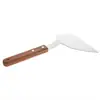 Herramientas de cocina: pala para freír estilo japonés, pala para cocinar de acero inoxidable, pala para hamburguesas, pala para freír filetes teppanyaki, pala para barbacoa al aire libre.