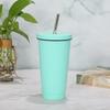 Taza de tubo de succión de acero inoxidable caliente de comercio exterior, taza de frío de conservación de calor de gran capacidad, taza de coche de doble vacío, taza de regalo