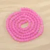 Cuentas Redondas de Cristal de Colores Imitación Jade de 4/6/8mm Cuentas Sueltas Accesorios para Joyería DIY Cuentas de Cristal Materiales para Enhebrar