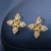 Accesorios para Conjuntos de Perlas DIY: Pendientes de Cruz Calados con Circonita Incrustada, Colgante, Base para Anillo, Moda Versátil de Lujo Ligero