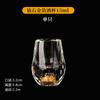Juego de copas de licor Jinshan con lámina de oro y diamante, dispensador de vino de cristal, ligero y de lujo, directo de fábrica