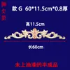 Tallado en Madera Dongyang Piezas de Flor Tallada en Madera Calcomanía Decorativa Tallada en Madera Cabezal de Puerta de Madera Maciza Marco de Puerta de Flor Larga Pared de Fondo Flor de Madera