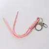 Llavero de Cuerda Tejida con Transferencia de Calor en Stock Transfronterizo Colgante para Bolsa Encanto para Teléfono DIY Accesorios de Mosquetón Venta al por Mayor
