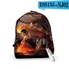 Mochila Escolar Transfronteriza 3D Amazon Mochila Pirata Casual Mochila Bolsa para Hombres y Mujeres Llavero Mochila Escolar