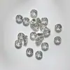 Círculos de Strass de Cobre de 6-10 mm con Espaciadores de Perla, Cuentas Espaciadoras de Encaje, Arandelas de Colores, Materiales para Bisutería Hecha a Mano DIY