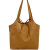 Bolso de Hombro Marrón de Doble Cara Retro Otoño e Invierno 2025 Nuevo de Gran Capacidad para Chica Bolso Tote de Axila para Ropa Diaria de Trabajo